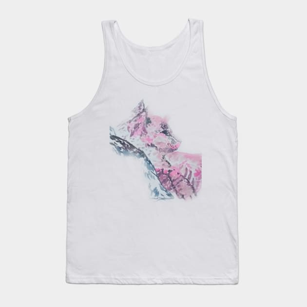 Dreamy Cat Tank Top by Rustorm